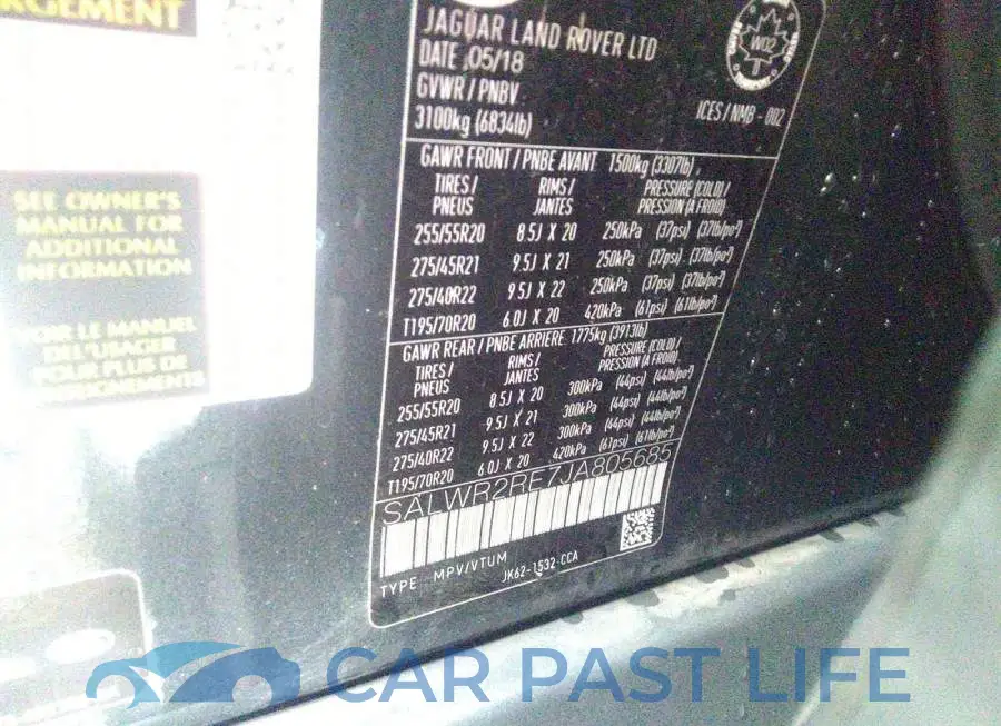SALWR2RE7JA805685# 9