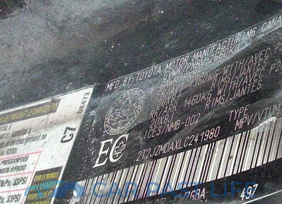 2T2JZMDAXLC241980# 9