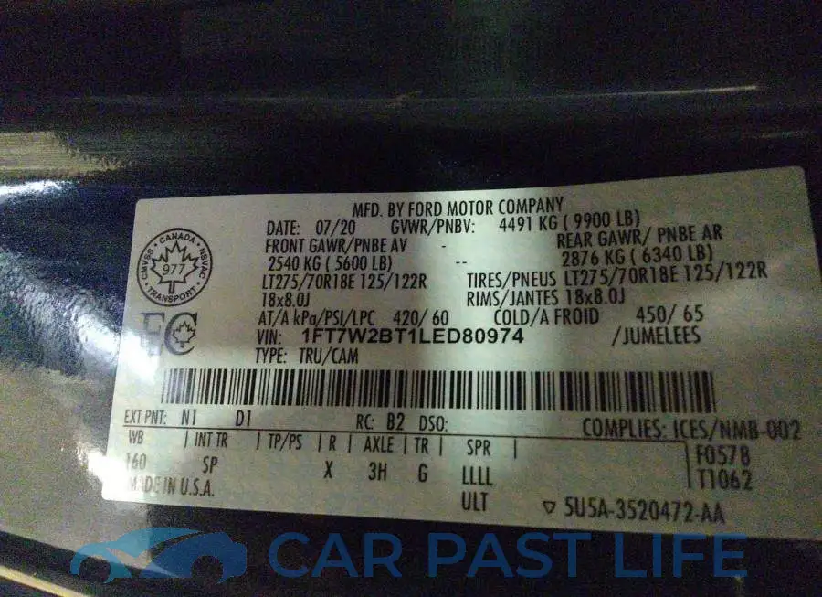1FT7W2BT1LED80974# 9
