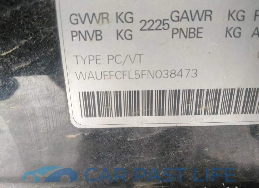 WAUFFCFL5FN038473# 9
