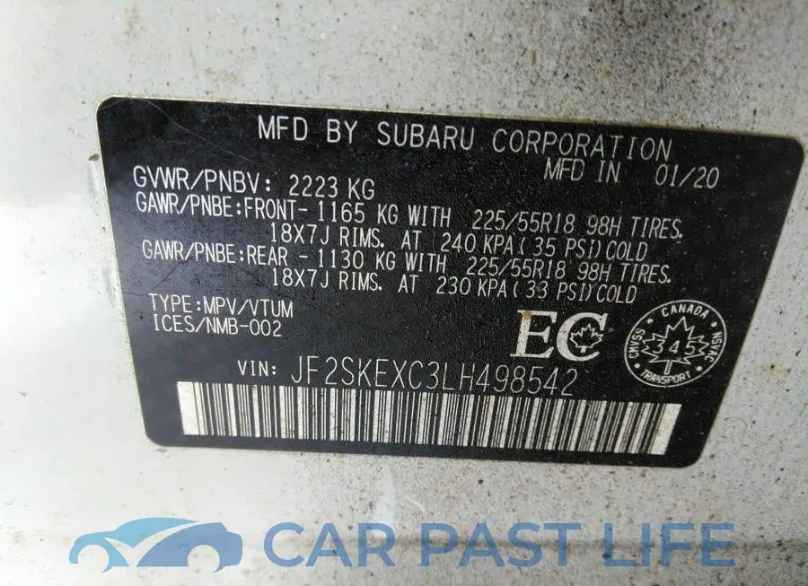 JF2SKEXC3LH498542# 9