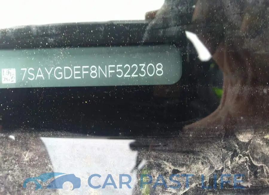 7SAYGDEF8NF522308# 9