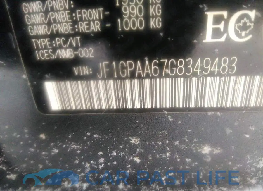 JF1GPAA67G8349483# 8