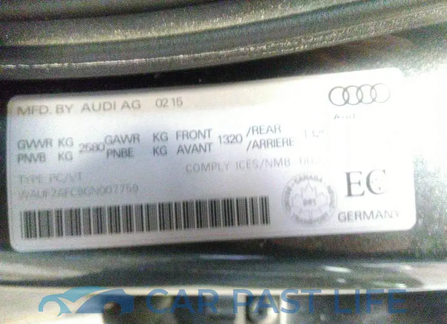 WAUF2AFC9GN007759# 9