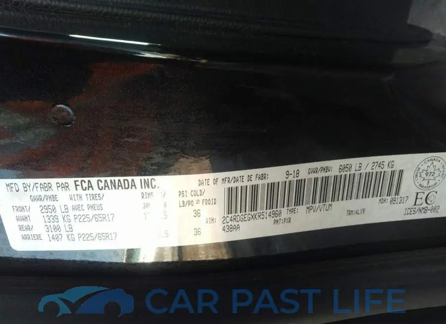 2C4RDGEGXKR514960# 9