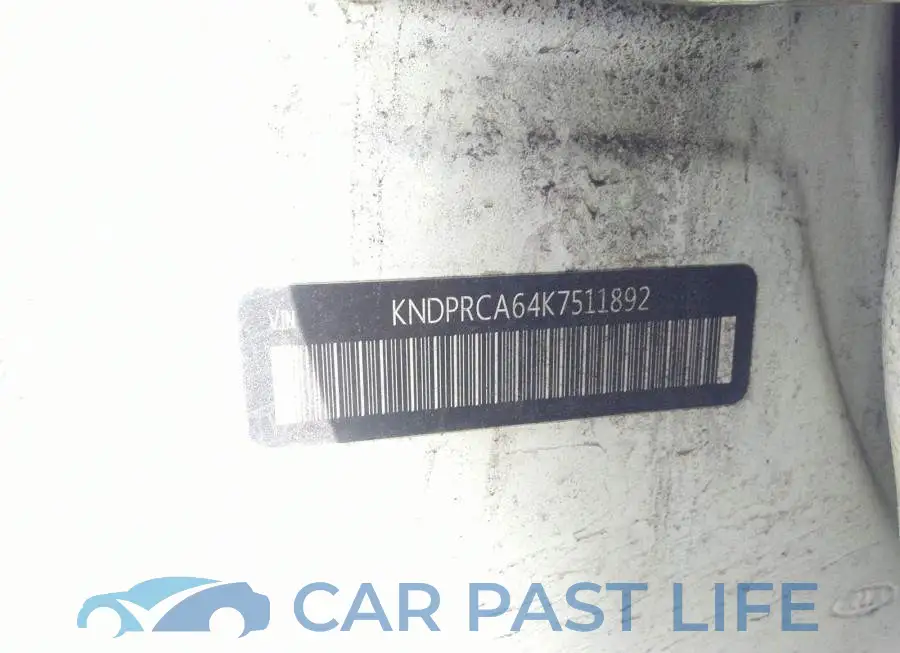 KNDPRCA64K7511892# 9