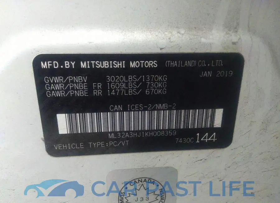 ML32A3HJ1KH008359# 9
