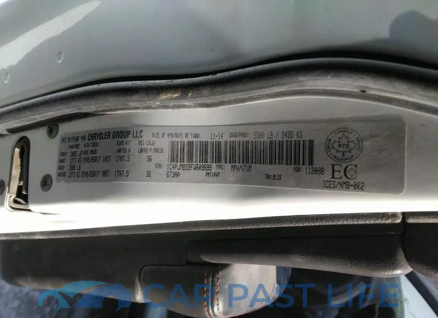 1C4PJMBS9FW609899# 9