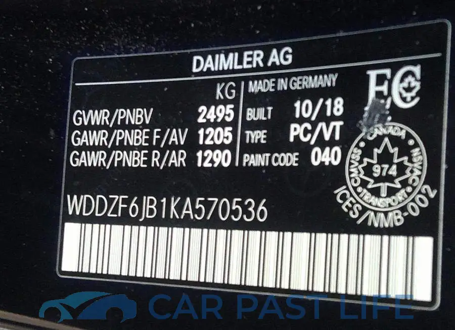 WDDZF6JB1KA570536# 9