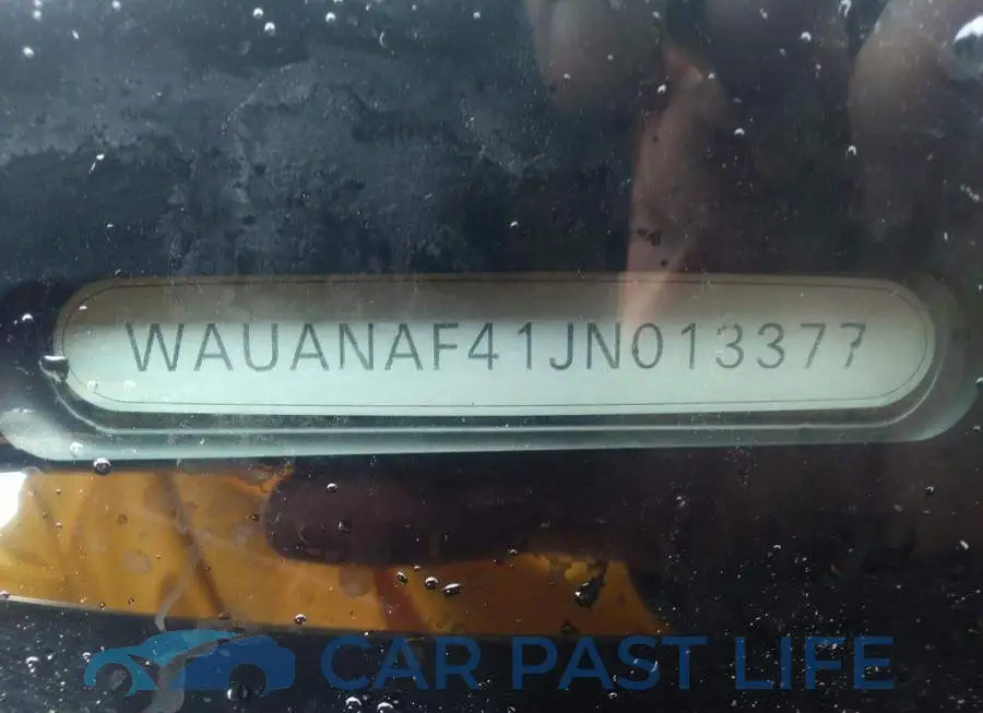 WAUANAF41JN013377# 9