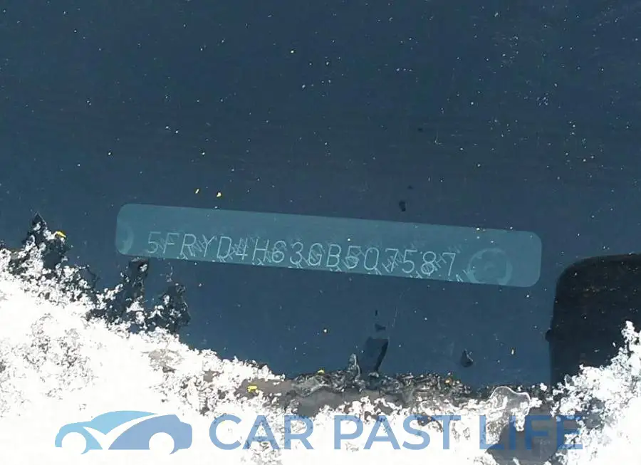 5FRYD4H63GB507587# 9