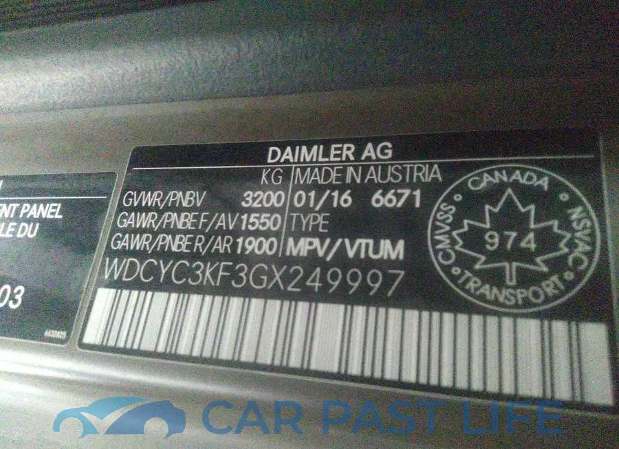 WDCYC3KF3GX249997# 9