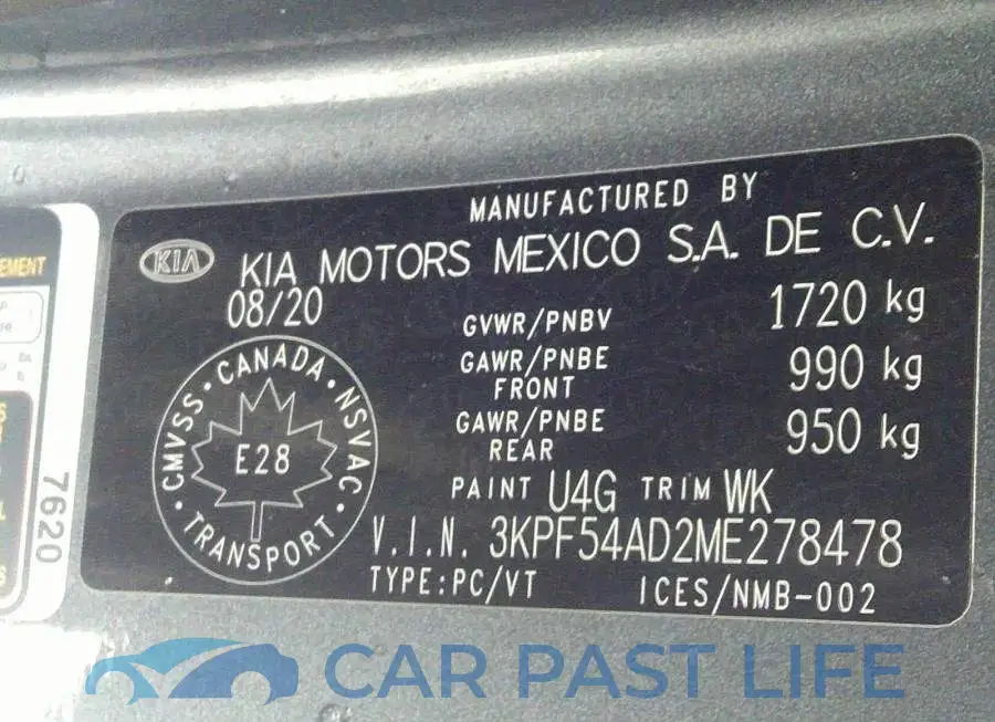 3KPF54AD2ME278478# 9