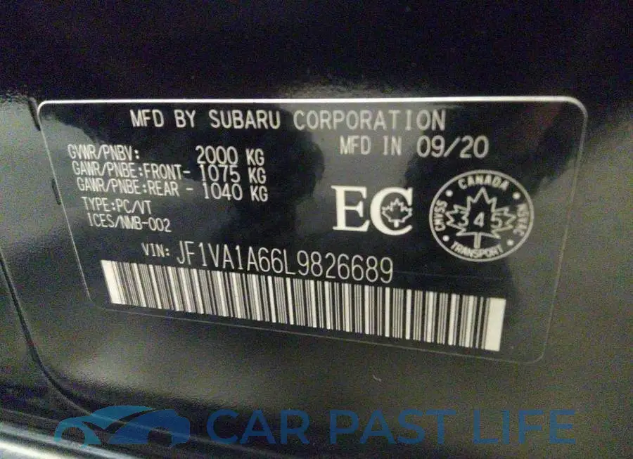 JF1VA1A66L9826689# 9