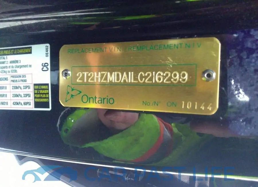 2T2HZMDA1LC216299# 9