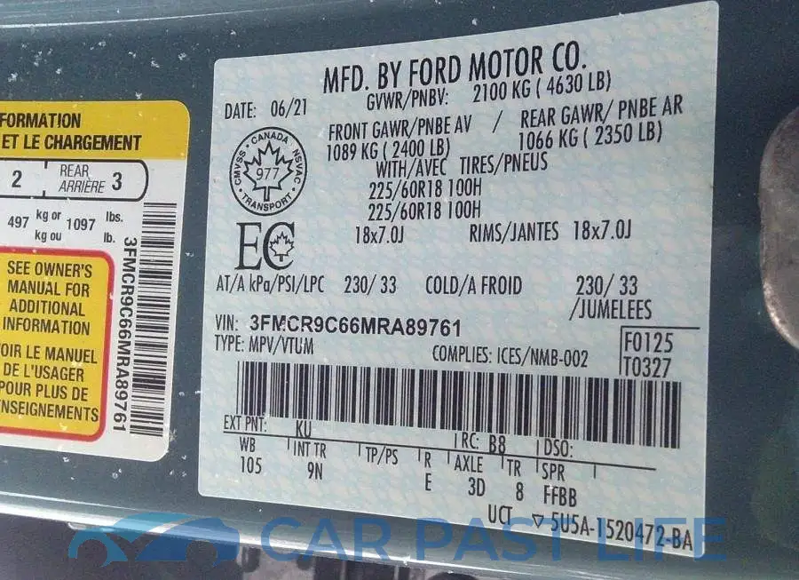 3FMCR9C66MRA89761# 9