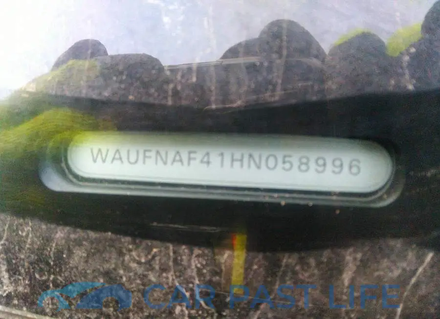 WAUFNAF41HN058996# 9