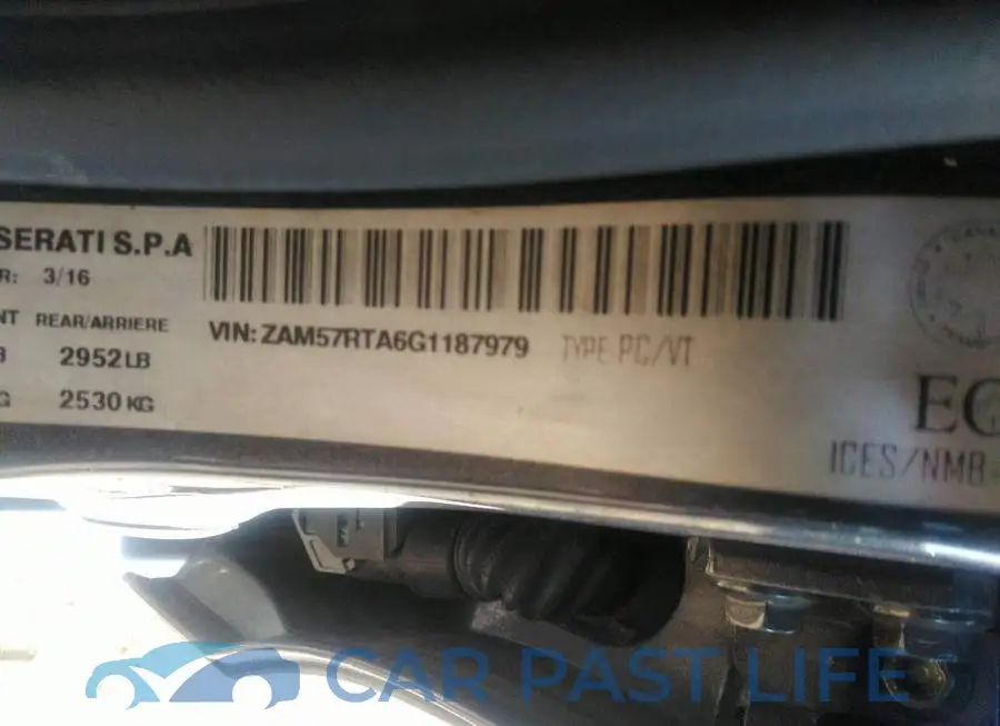 ZAM57RTA6G1187979# 9