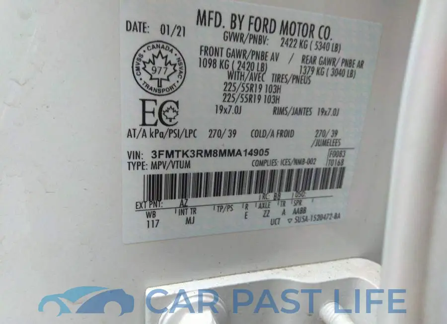 3FMTK3RM8MMA14905# 9