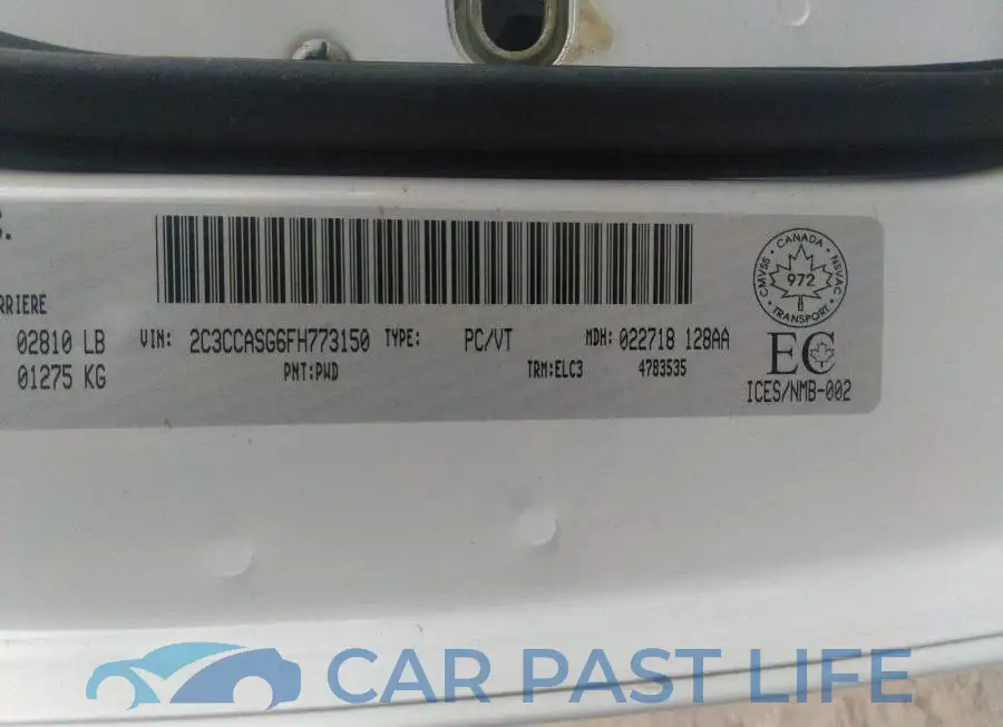 2C3CCASG6FH773150# 9