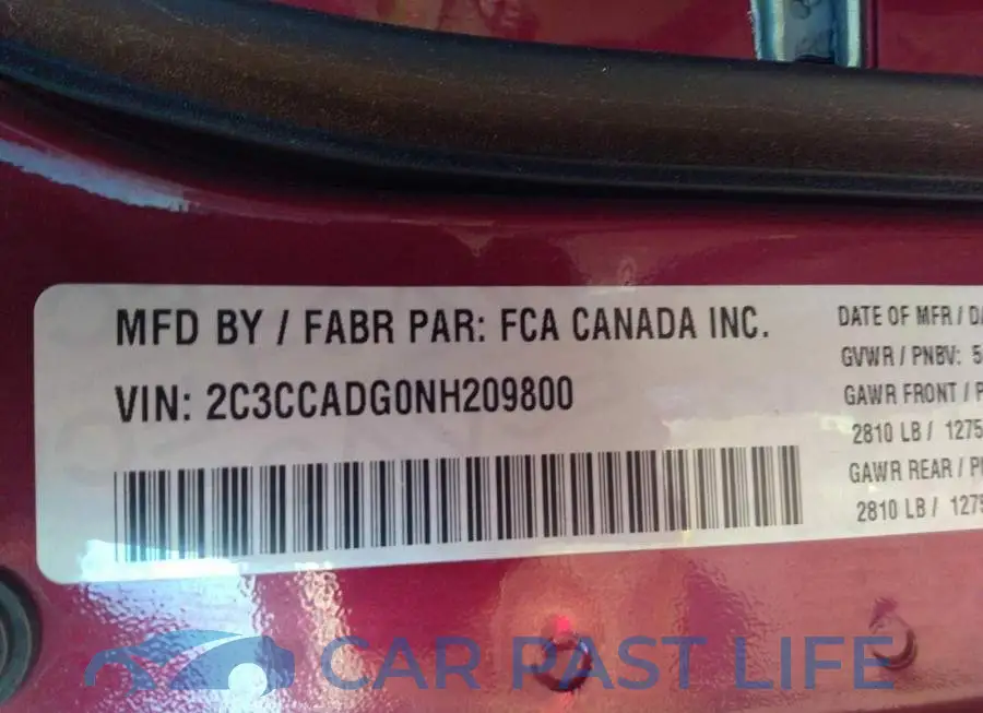 2C3CCADG0NH209800# 9