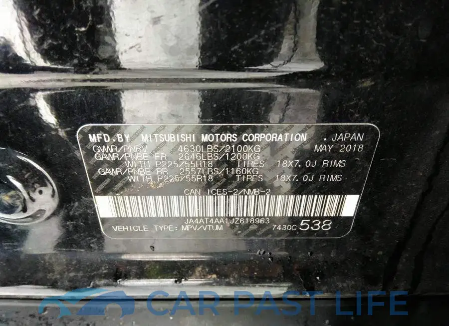 JA4AT4AA1JZ618963# 9