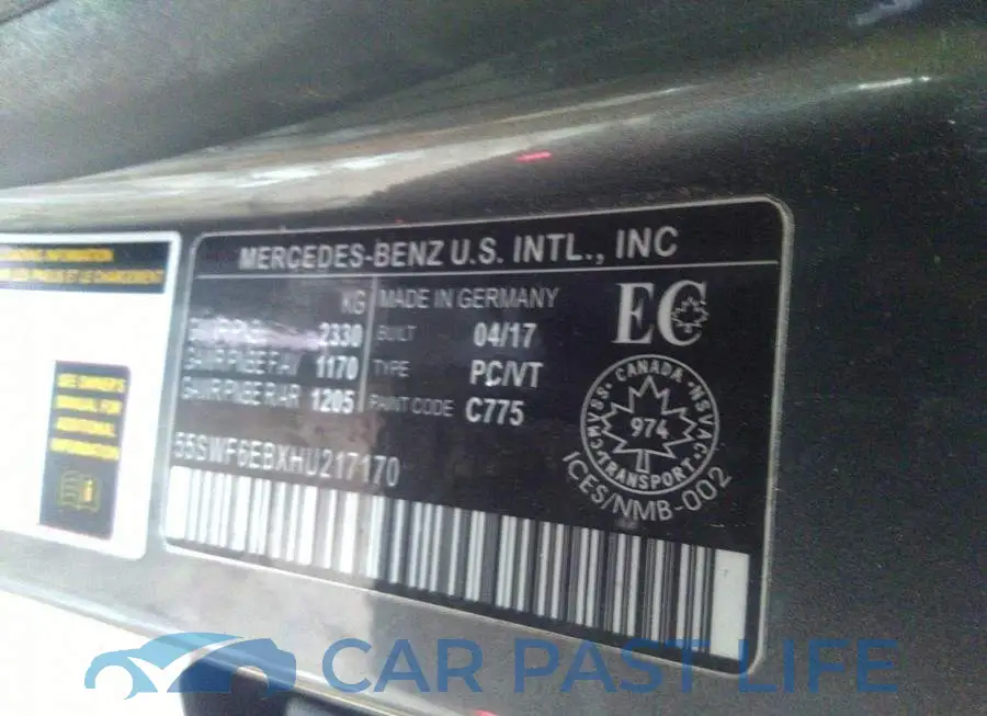 55SWF6EBXHU217170# 9