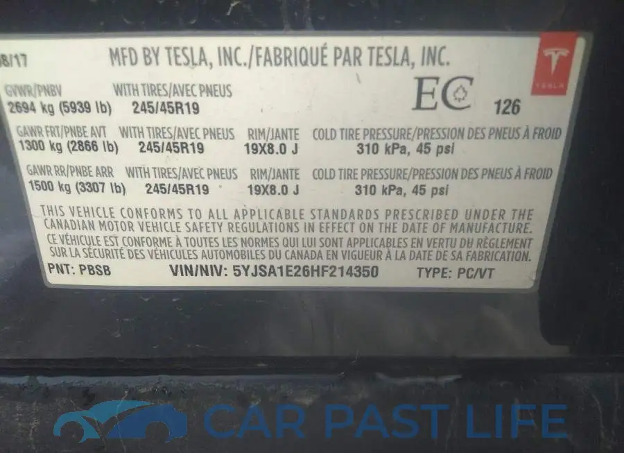 5YJSA1E26HF214350# 9