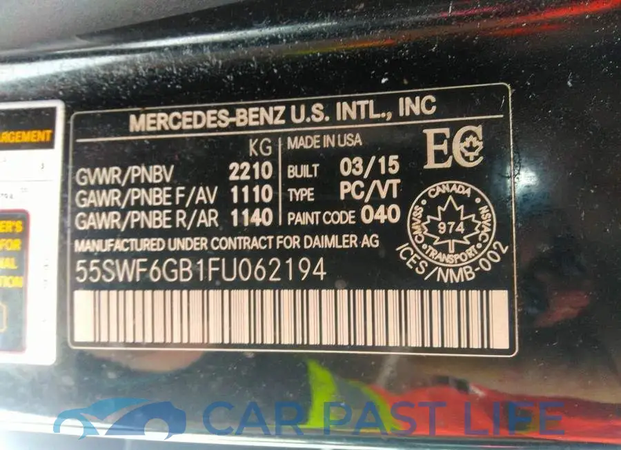 55SWF6GB1FU062194# 9