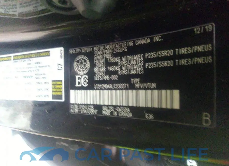 2T2YZMDA8LC230071# 9
