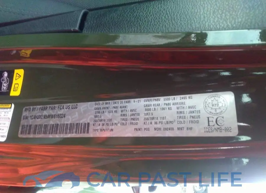 1C4HJXEN5MW816024# 9