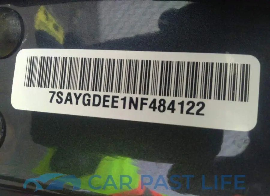 7SAYGDEE1NF484122# 9