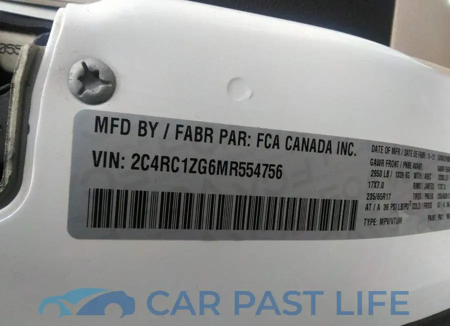 2C4RC1ZG6MR554756# 9