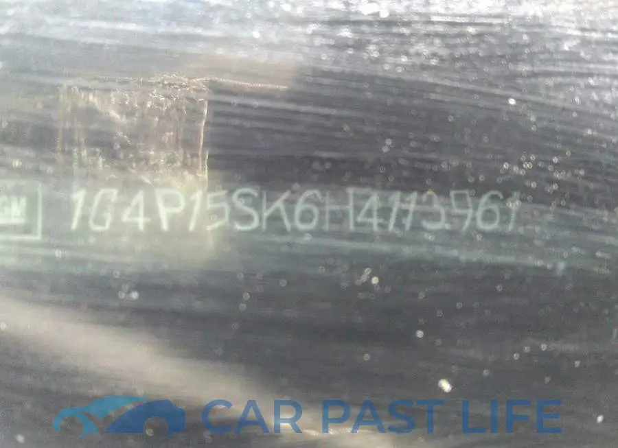 1G4P15SK6H4113961# 9