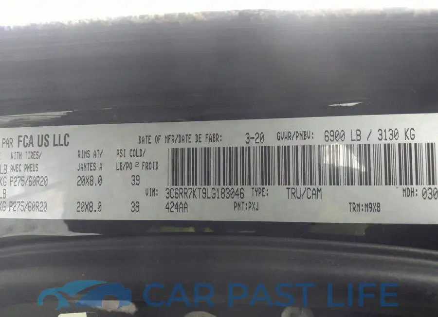 3C6RR7KT9LG183046# 9