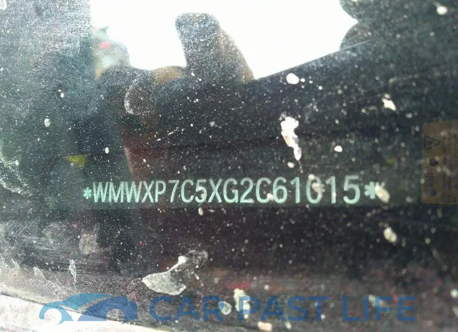 WMWXP7C5XG2C61015# 9