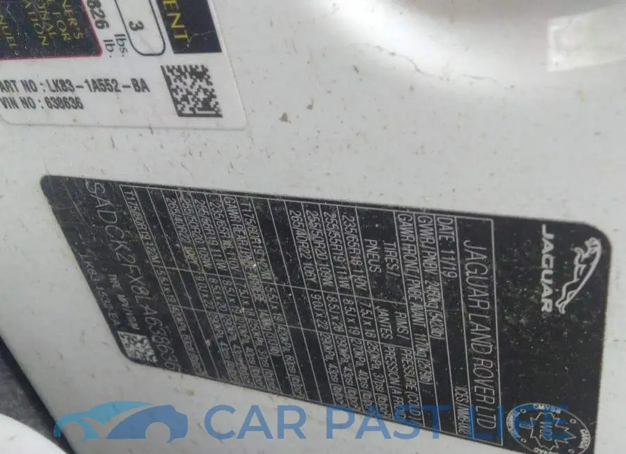SADCK2FX8LA638636# 9