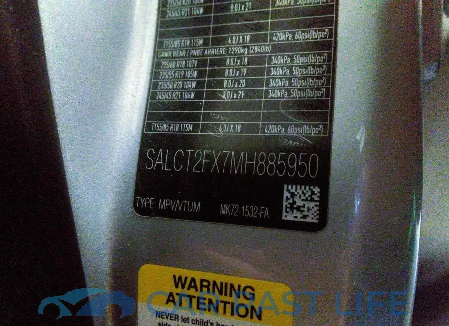 SALCT2FX7MH885950# 9