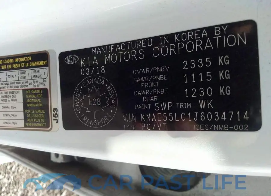 KNAE55LC1J6034714# 9