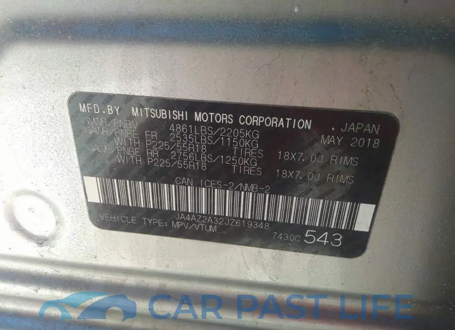 JA4AZ2A32JZ619348# 9