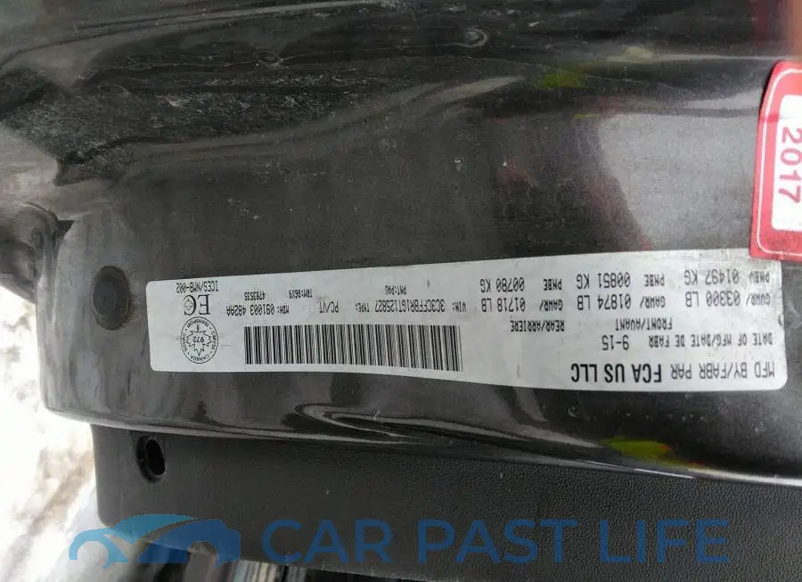 3C3CFFBR1GT125827# 9