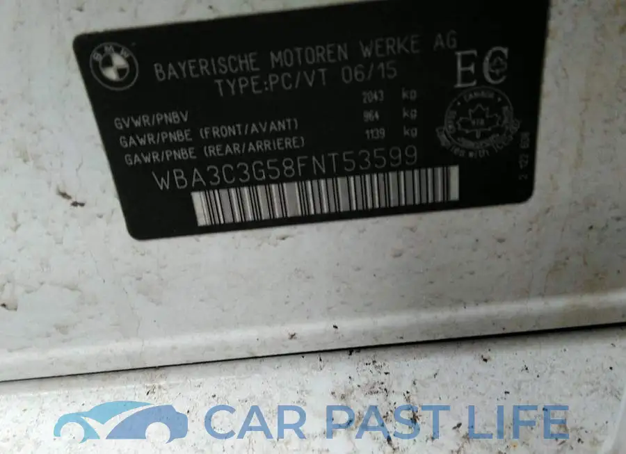 WBA3C3G58FNT53599# 9