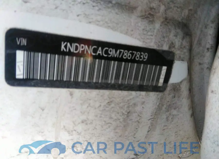 KNDPNCAC9M7867839# 9