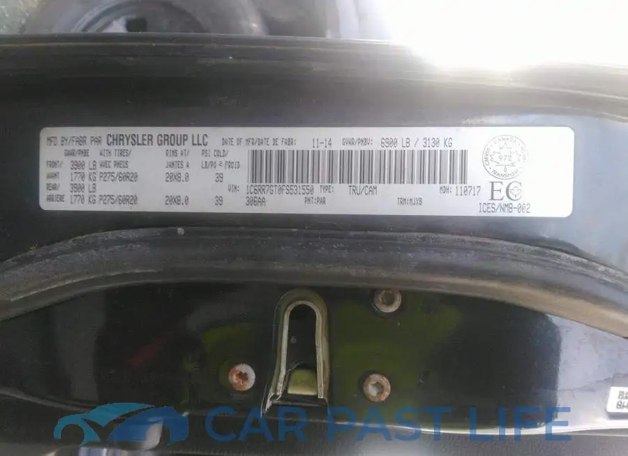 1C6RR7GT0FS531550# 9