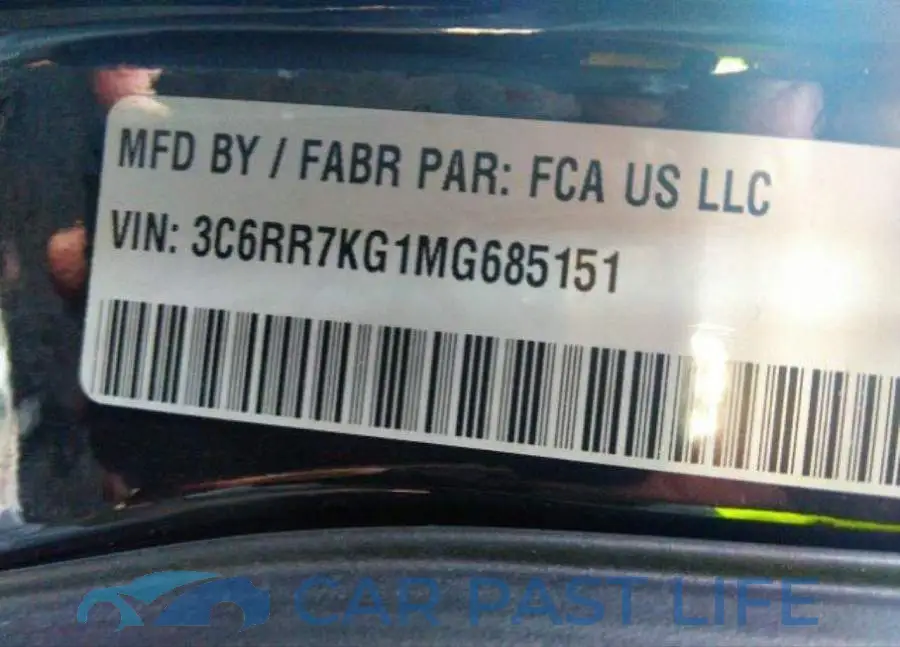 3C6RR7KG1MG685151# 10