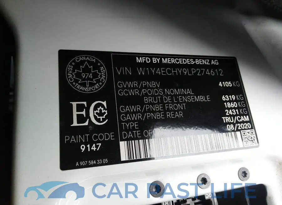 W1Y4ECHY9LP274612# 12