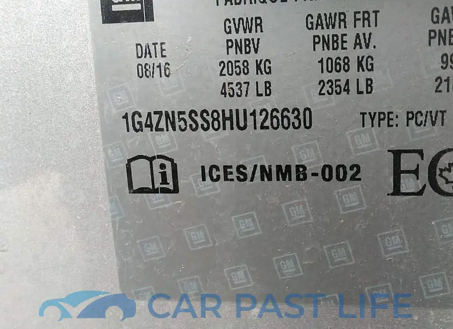 1G4ZN5SS8HU126630# 9