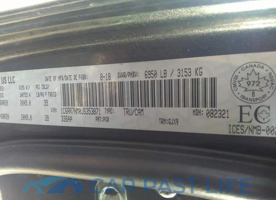 1C6RR7NM0JS353871# 9