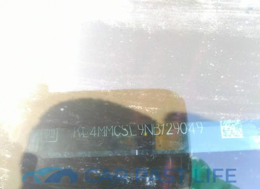 KL4MMCSL9NB129049# 9