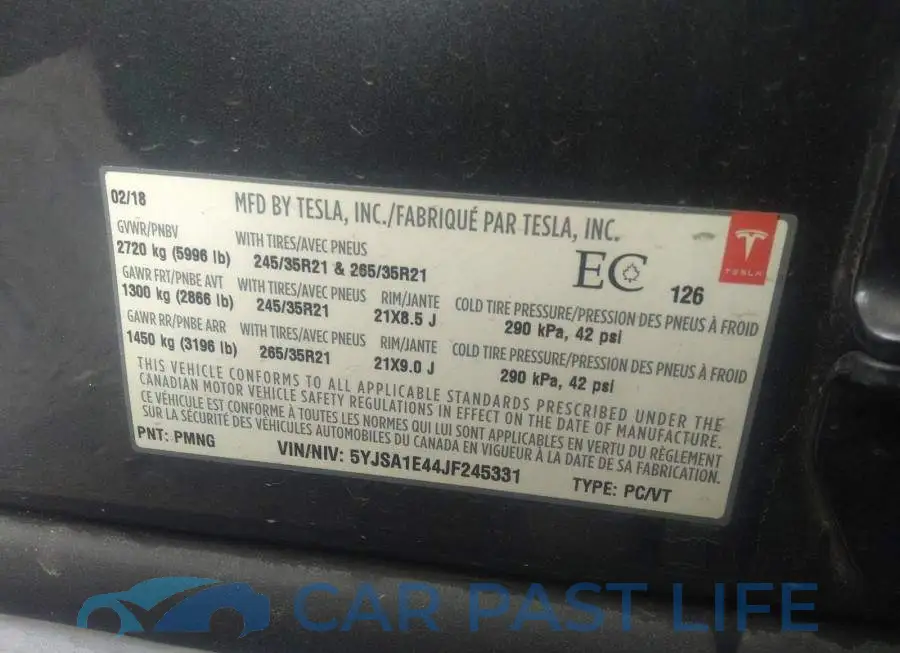 5YJSA1E44JF245331# 9